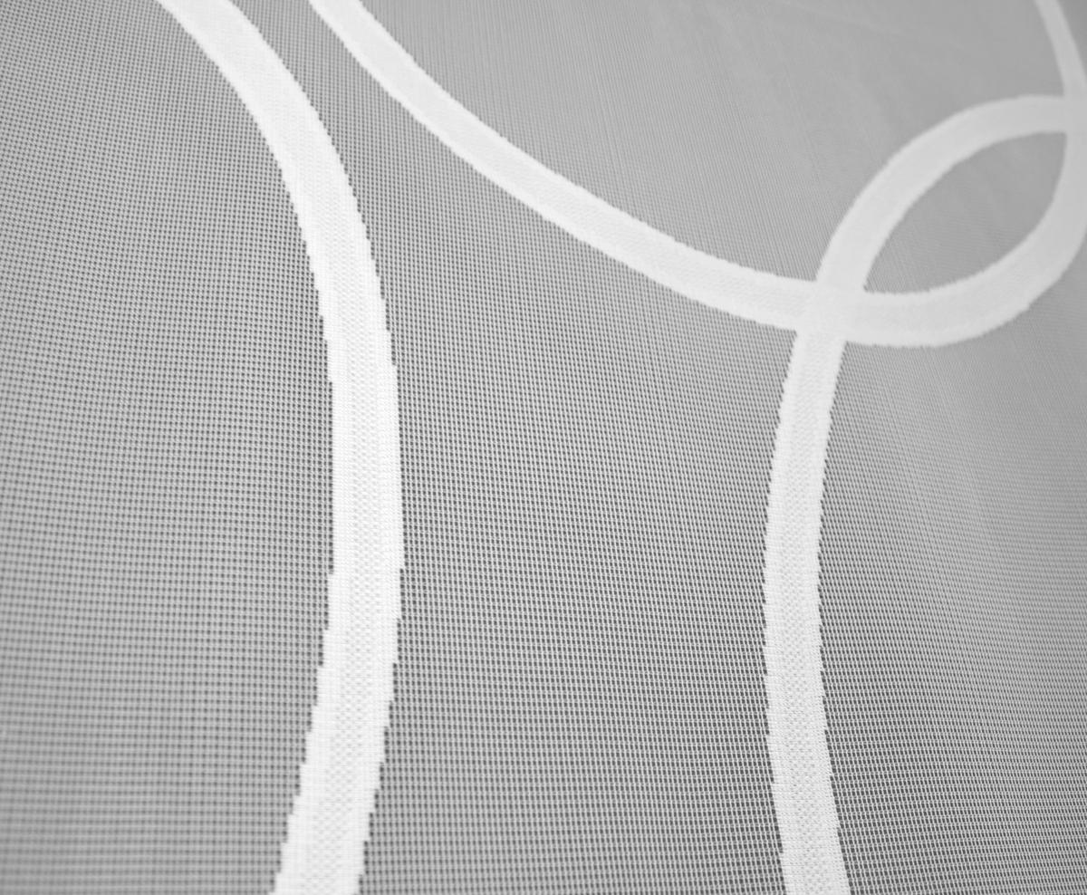 Flächenvorhang Pinale Weiß B: 57 Cm - Weiß, Basics, Textil (57/225cm)