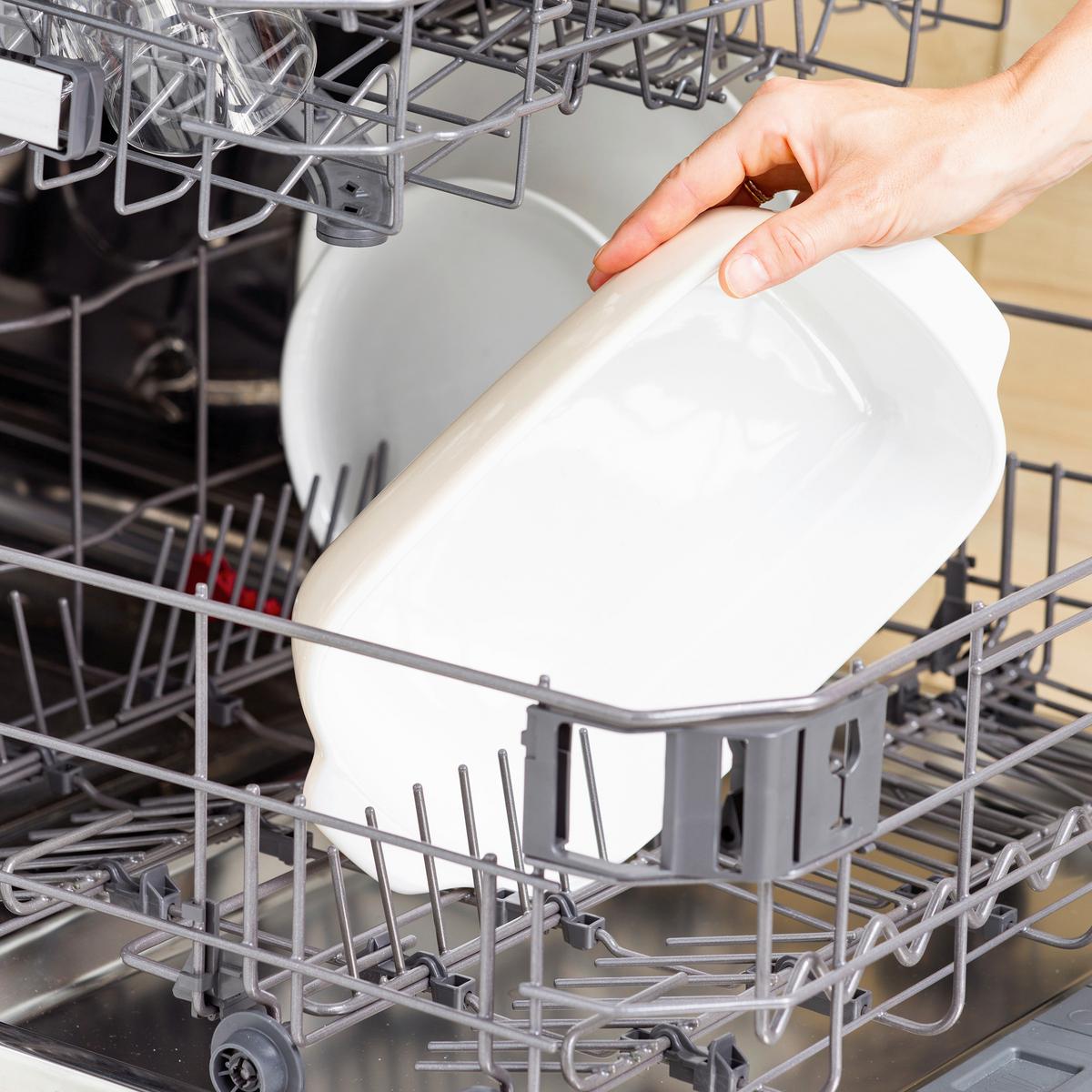 Auflaufform Stoneware Creme/weiß B: 15 Cm - Creme/Weiß, Basics, Naturmaterialien/Keramik (15cm) - Kitchenaid