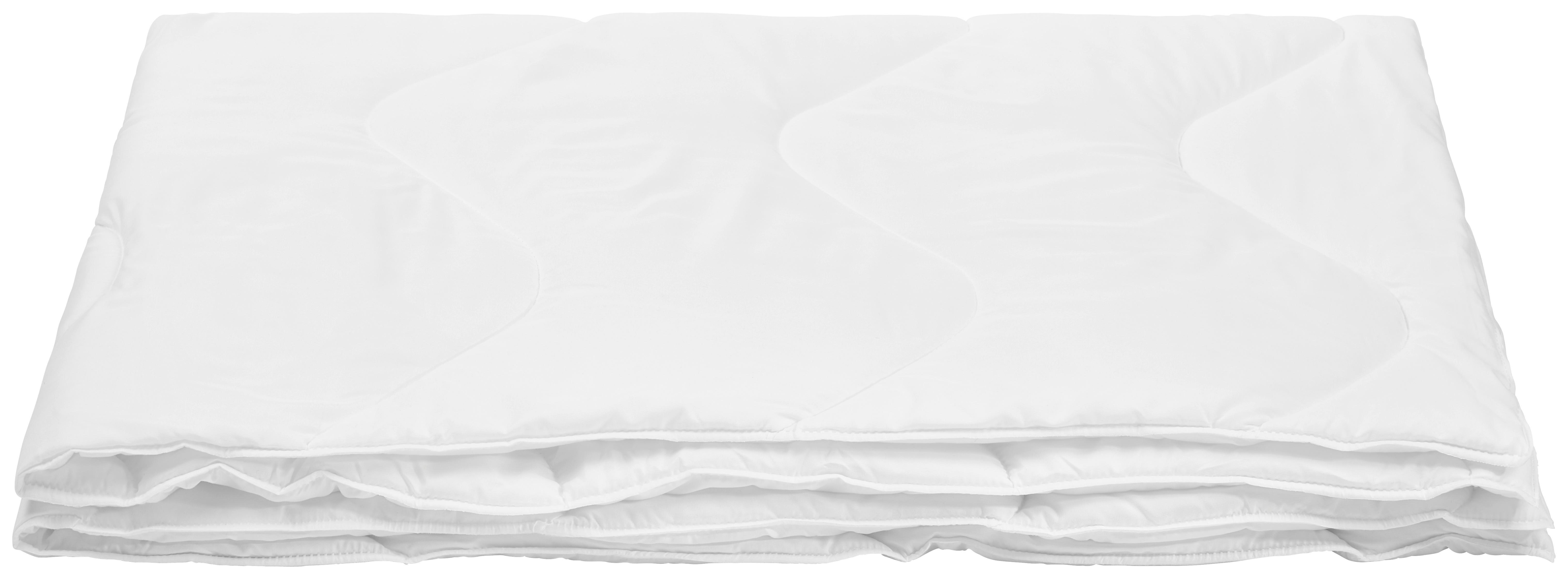 Betten-Set Pauline 4-Tlg. Mikrofaser, Waschbar 60 °c - Weiß, KONVENTIONELL, Textil (140x200 x2/70x90 x2cm) - Primatex