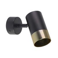 Strahler 91-27412 Tobi - Goldfarben/Schwarz, Design, Metall (16/5.5/12cm)