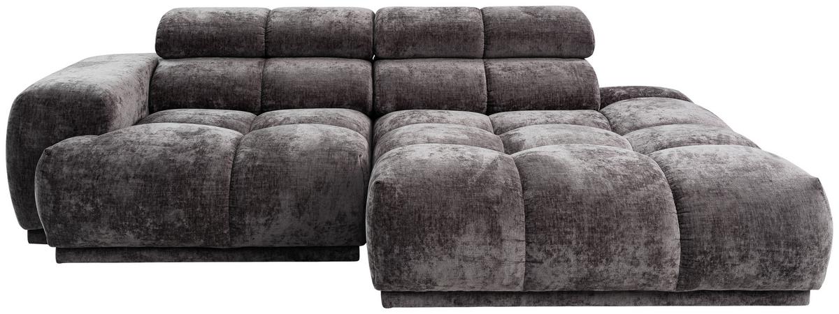 Ecksofa Chani Anthrazit, Schenkel: 239x150cm - Anthrazit, MODERN, Textil (239/150cm) - MID.YOU