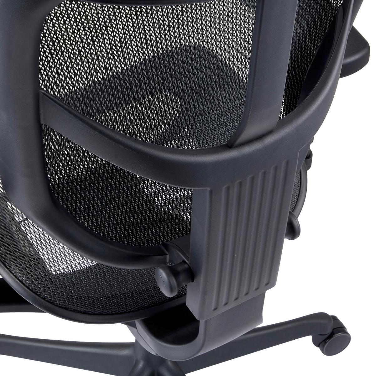 Drehstuhl Enjoy Ultra Gen Schwarz B: 71cm - Schwarz, MODERN, Kunststoff/Textil (71/140/70cm) - MID.YOU