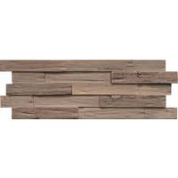 Wandverkleidung Driftwood Hevea Mindanao - Braun, Basics, Holz (56/20/1.8cm)