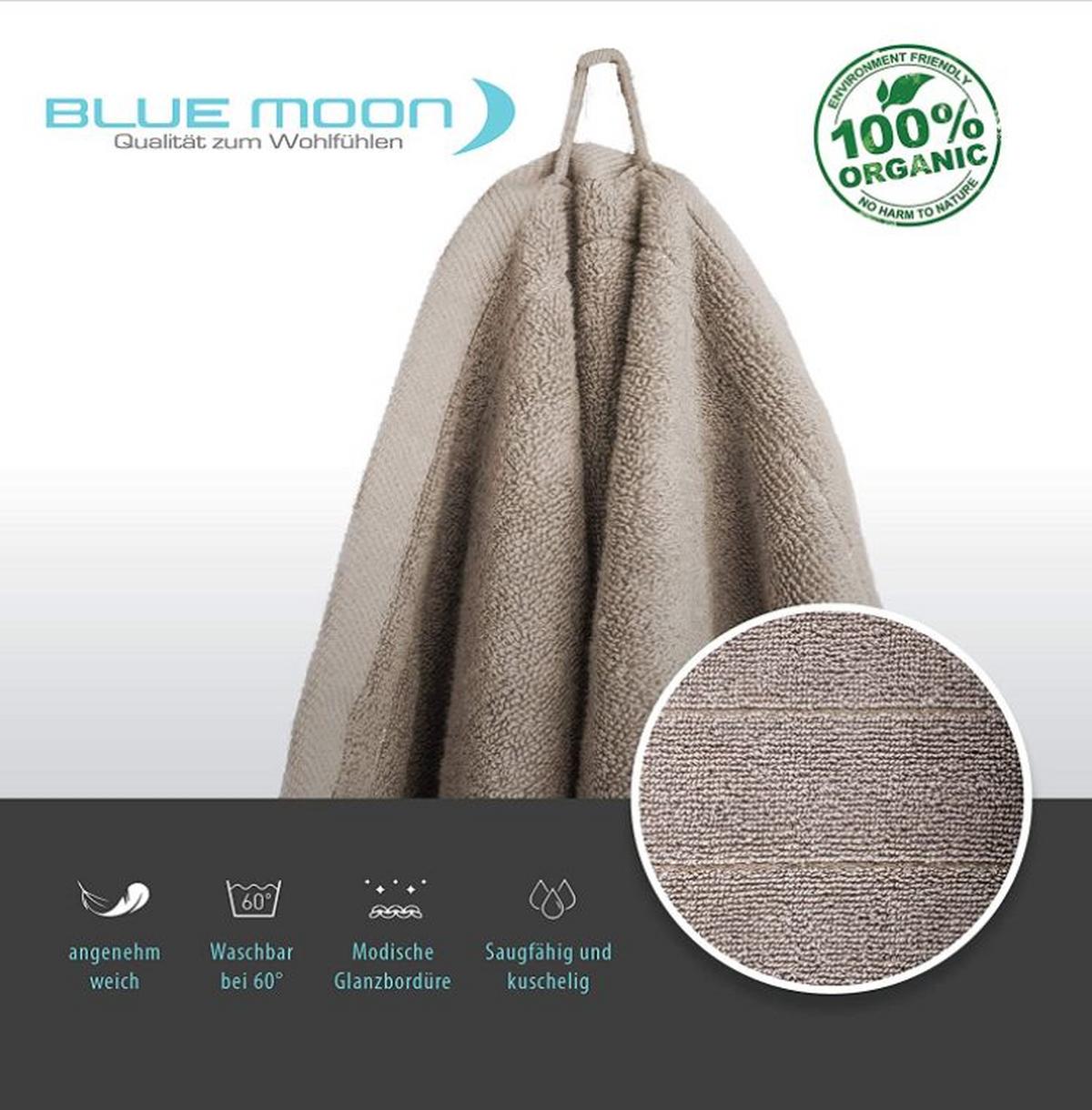 Ručník BIO bavlna svetlěhnedá, - šedohnědá, Moderní, textil (50/90cm)
