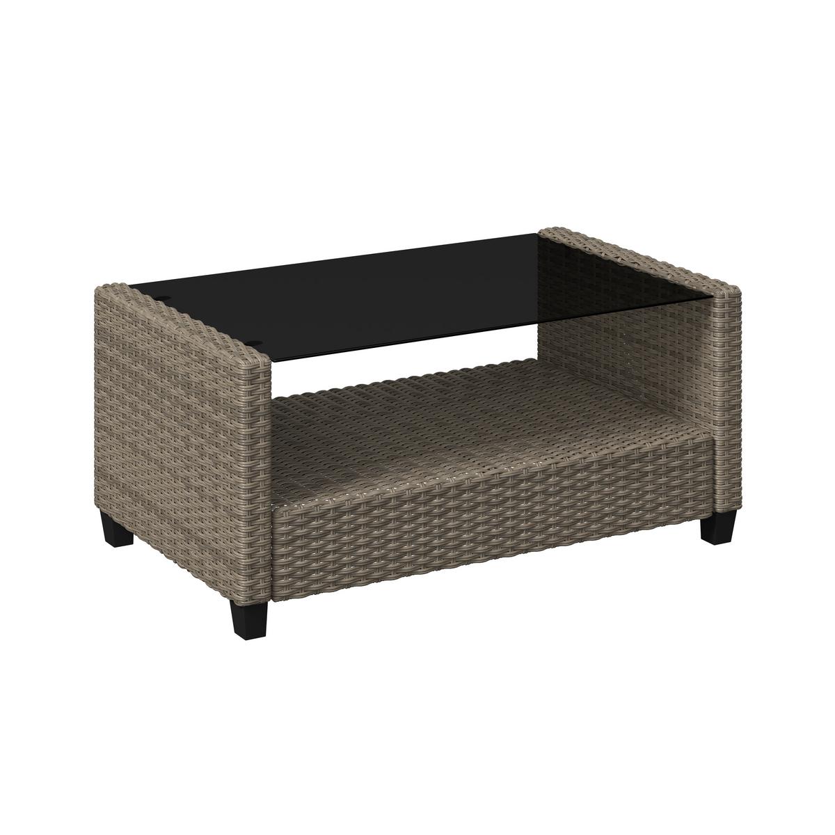 ZAHRADNÍ SADA HANNAH - šedá, Basics, kov/textil - Mömax