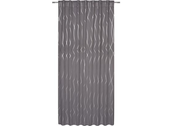 Zatemňovací Závěs Glamour - barvy stříbra/antracitová, Lifestyle, textil (140/245cm) - Mömax modern living Zatemňovací Závěs Glamour - barvy stříbra/antracitová, Lifestyle, textil (140/245cm) - Mömax modern living