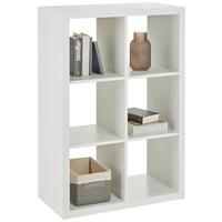 DĚLICÍ STĚNA STYLE - bílá, Konvenční, kompozitní dřevo (77/112/38cm) - Mömax