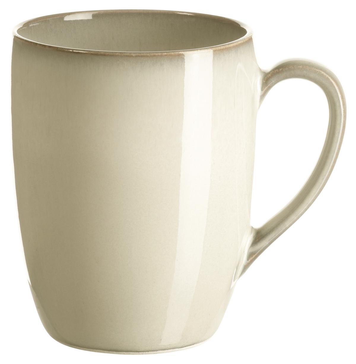 Kombiservice Ossia Keramik 4 Personen Geschirr Set - Sandfarben, Basics, Keramik - Mäser