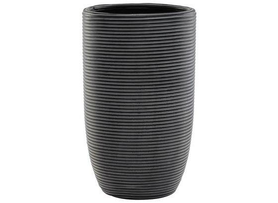 Nádoba Na Květináč Marlene - černá, umělá hmota (21/35cm) - Mömax modern living Nádoba Na Květináč Marlene - černá, umělá hmota (21/35cm) - Mömax modern living