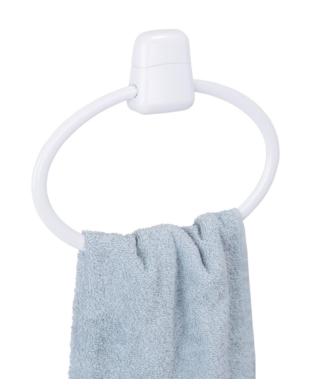 Handtuchhalter Handtuchring Pure 17945100 - Weiß, KONVENTIONELL, Kunststoff (27,5/22/3cm) - Wenko