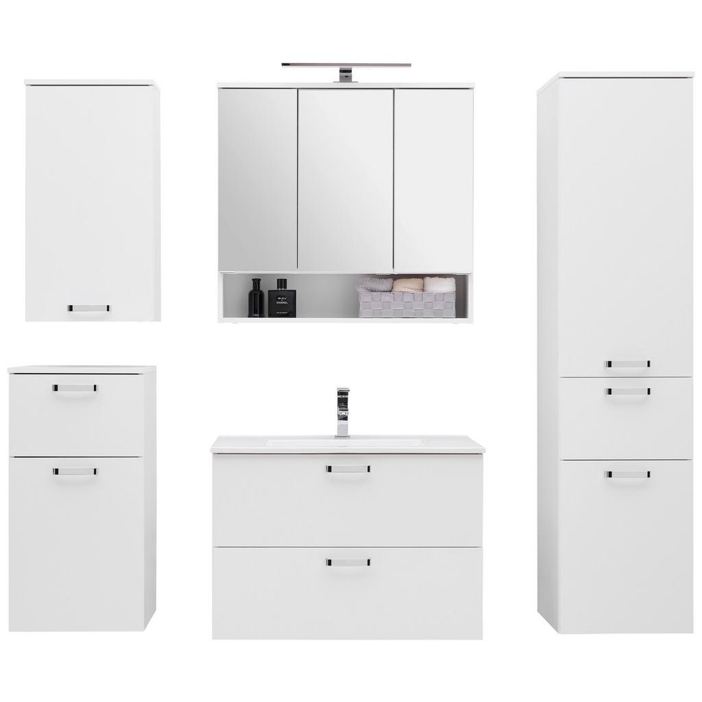 Badezimmer Fresh Weiß B: 160 cm