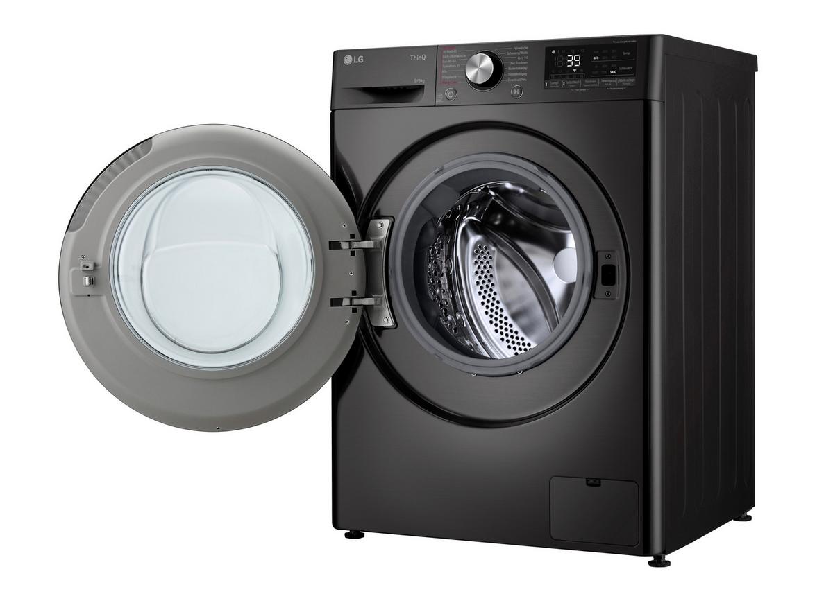 Waschtrockner Lg W4wr7096yb - Schwarz, Basics, Metall (60/85/56,5cm) - LG