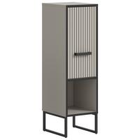 Midischrank Bagno Kaschmir B: 30 Cm - Kaschmir/Schwarz, MODERN, Holzwerkstoff (30/101/32cm) - MID.YOU