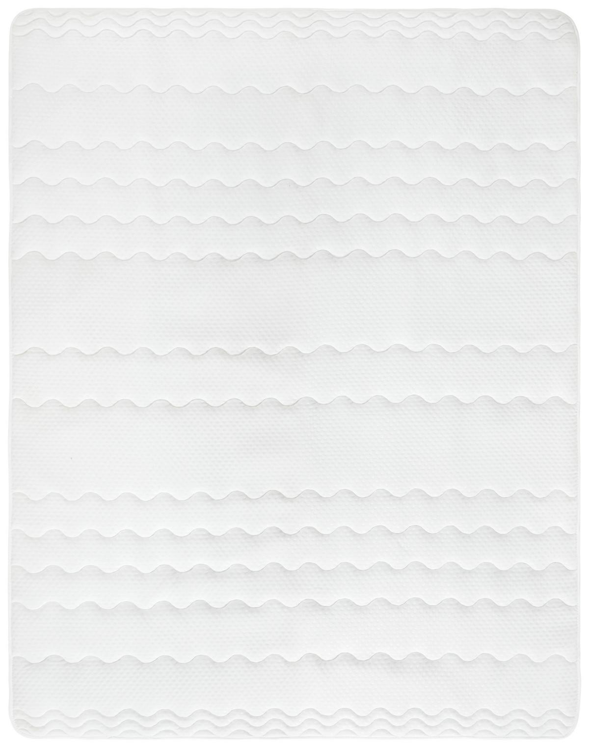 PODLOŽKA/CHRÁNIČ MATRACE Visco, 160/200cm, bílá - bílá, textil (160/200cm) - Nadana