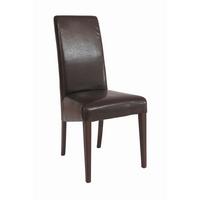 Szék Roko - wenge/sötétbarna, Konventionell, fa (46/101/62cm)