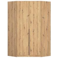 Eckkleiderschrank Alabama Eiche Dekor B: 117 Cm - Eiche Artisan, MODERN, Holzwerkstoff (117/229/117cm) - Rauch Möbel