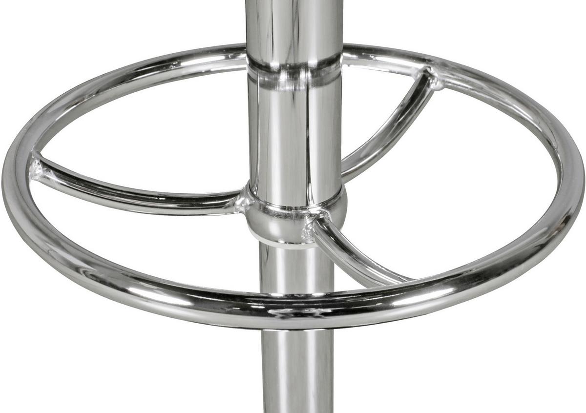Barový stolík AMERICAN DINER 60 - strieborná, Modern (60/68cm) - MID.YOU
