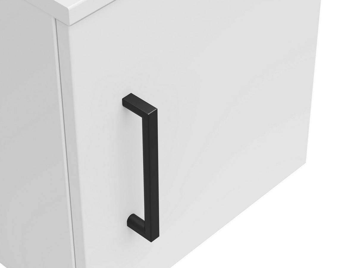 Nadstavec na skriňu MULTISTAURAUM š: 30cm - čierna/biela, Modern, kompozitné drevo/plast (30/35/40cm)