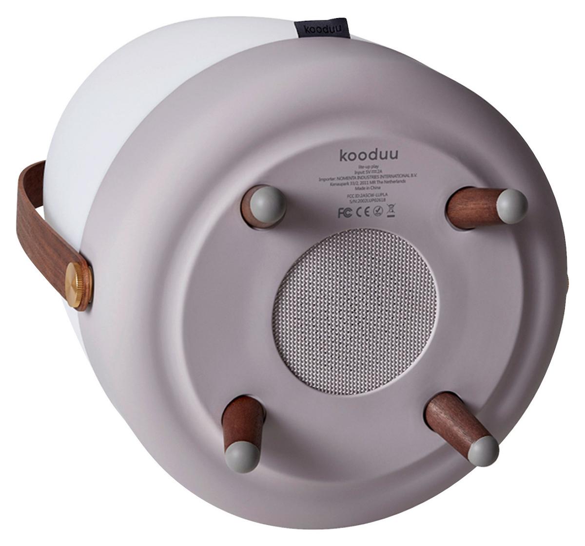 Akku-tischleuchte Kooduu Lpsea - Braun, Design (28.9/39.7/28.3cm)
