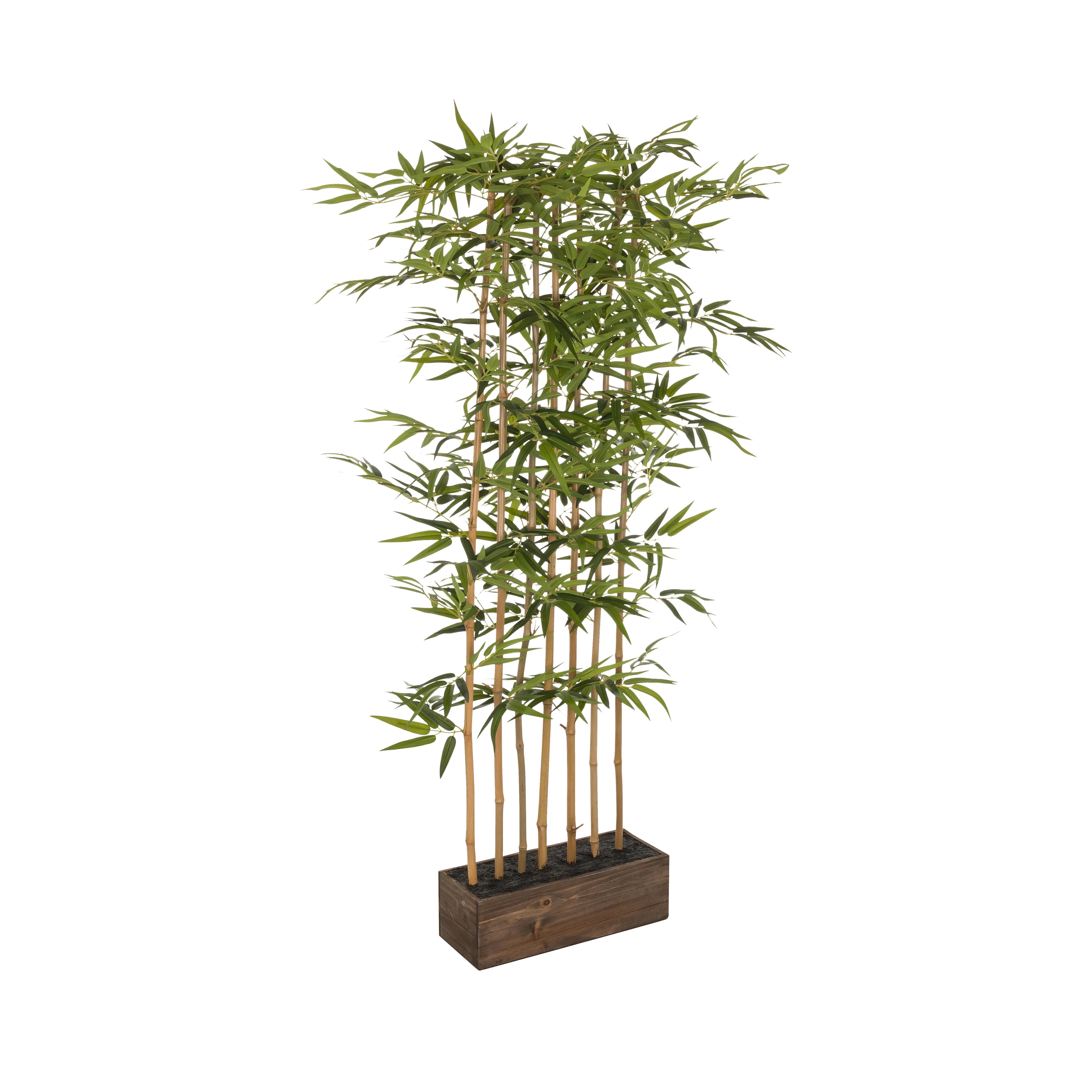 Bambus Bambus I - Dunkelbraun/Braun, Basics, Holzwerkstoff/Kunststoff (60/150/30cm) - MID.YOU