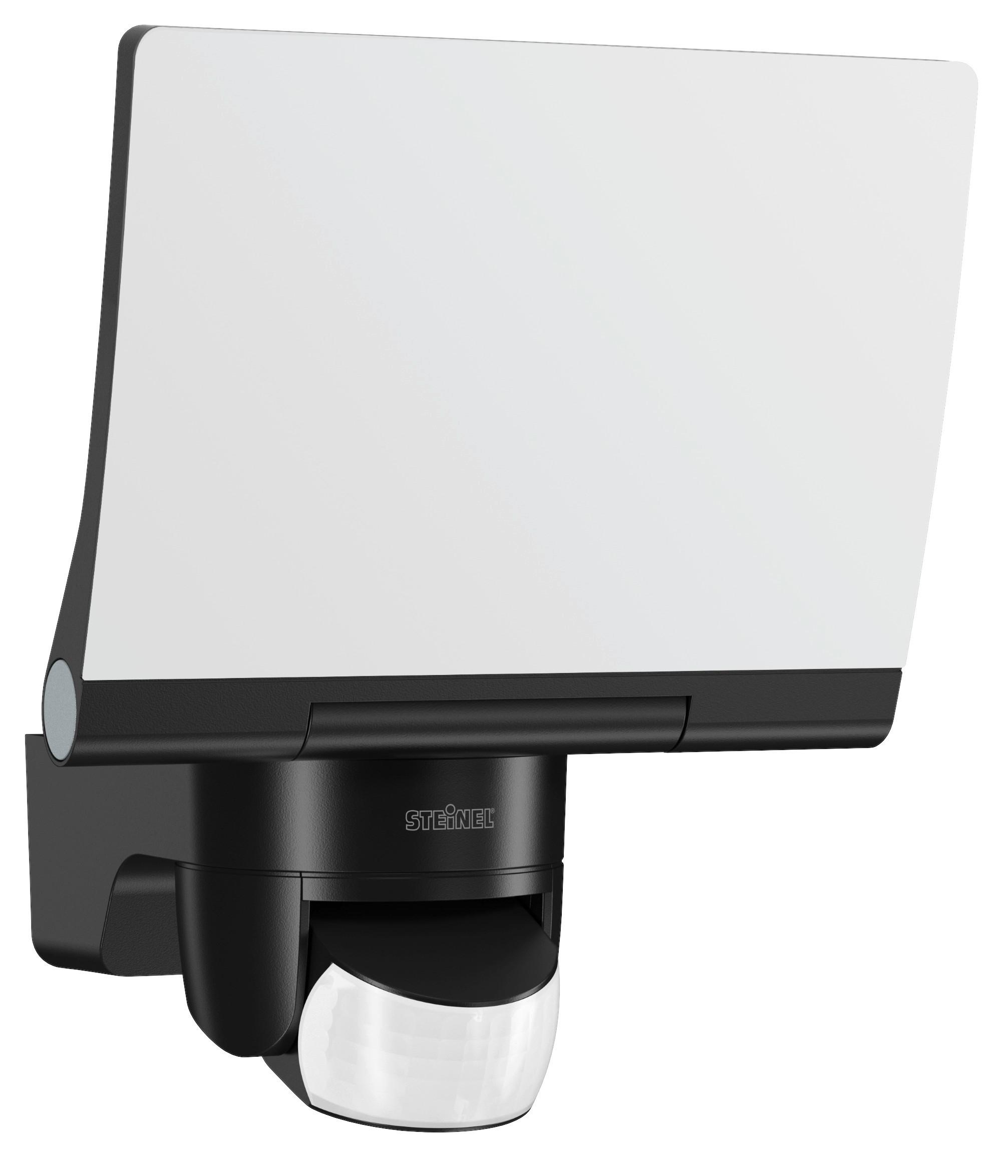 LED-AUSSENLEUCHTE LED STRAHLER XLED HOME 2 XL S - Schwarz, Basics, Kunststoff (16,1/18/24cm) - Steinel