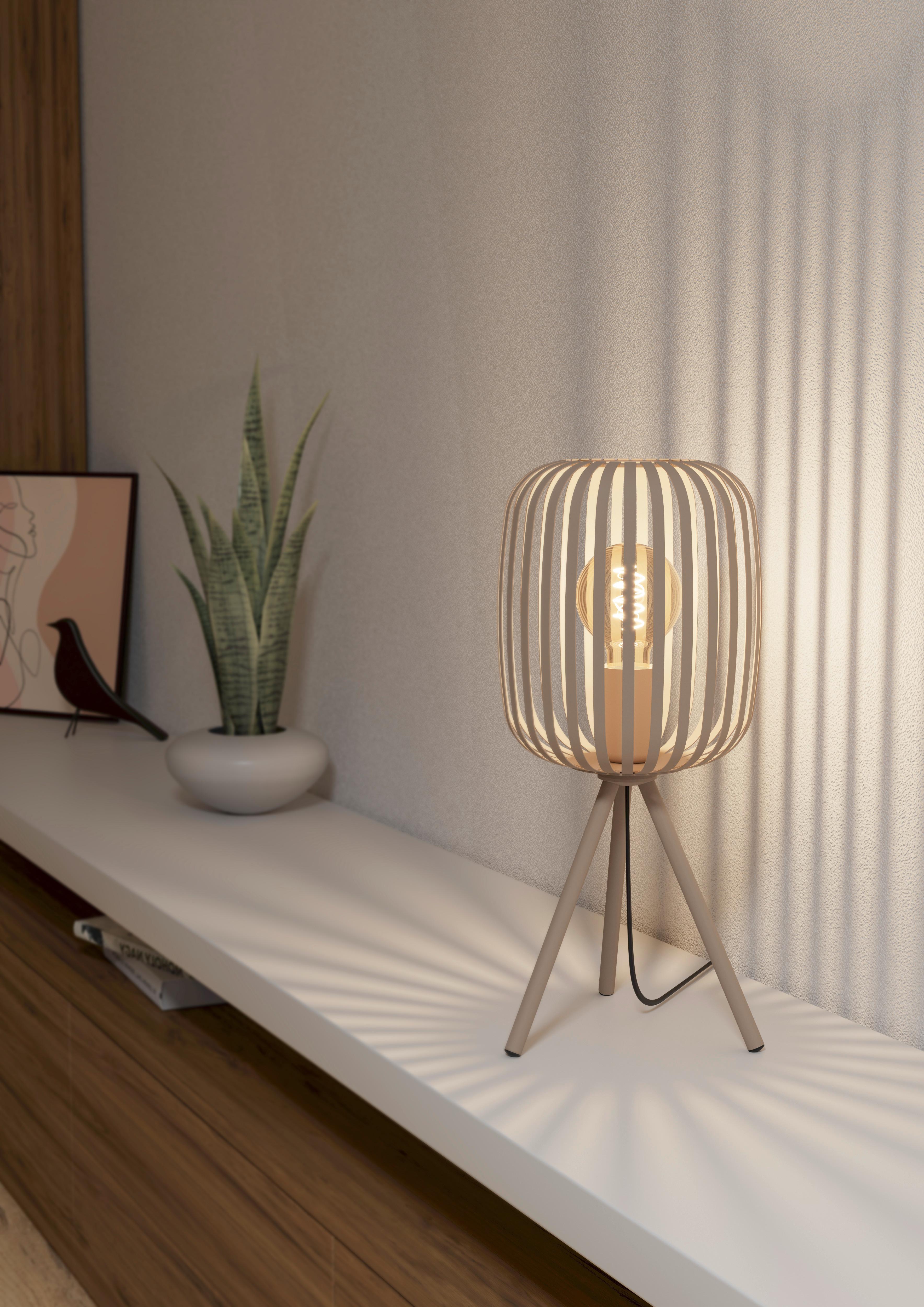 Tischleuchte 900521*romazzina - Sandfarben, Design, Metall (20/43,5cm) - Eglo