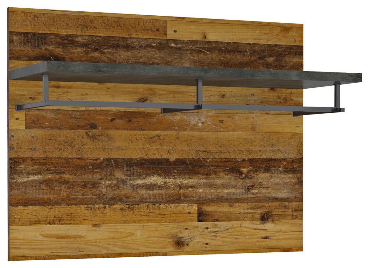 Garderobenpaneel Perugia Fresko/Old Style B: 79,9 cm - Trend, Holzwerkstoff (79,9/60/29,6cm)