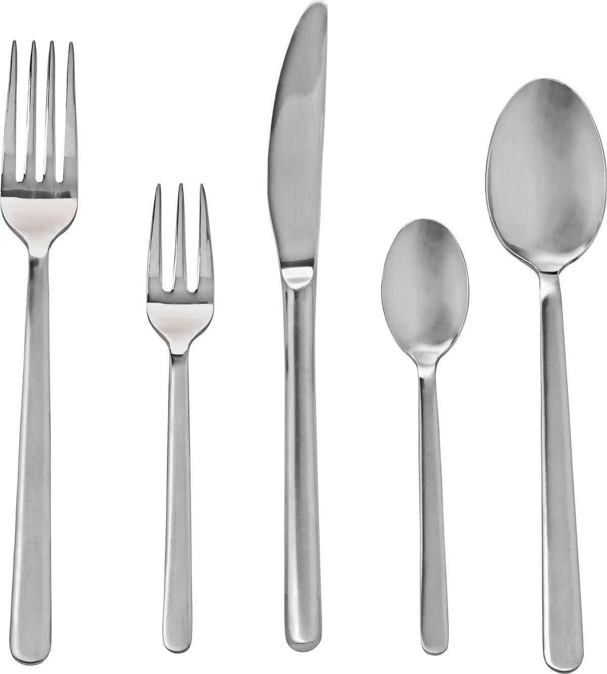 Sada příborů Ronda, 20dílná - Konvenční, kov - Mömax