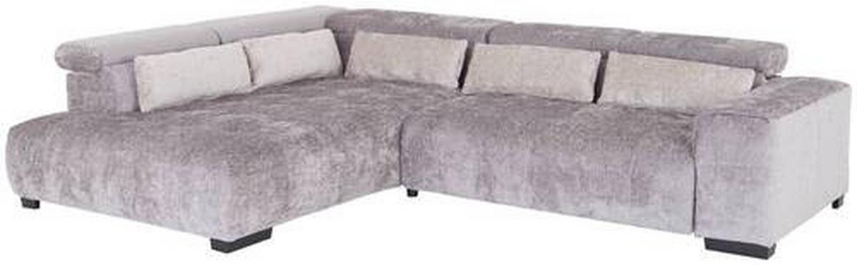 Ecksofa Matera - Beige/Schwarz, MODERN, Holz/Holzwerkstoff (230/311cm)