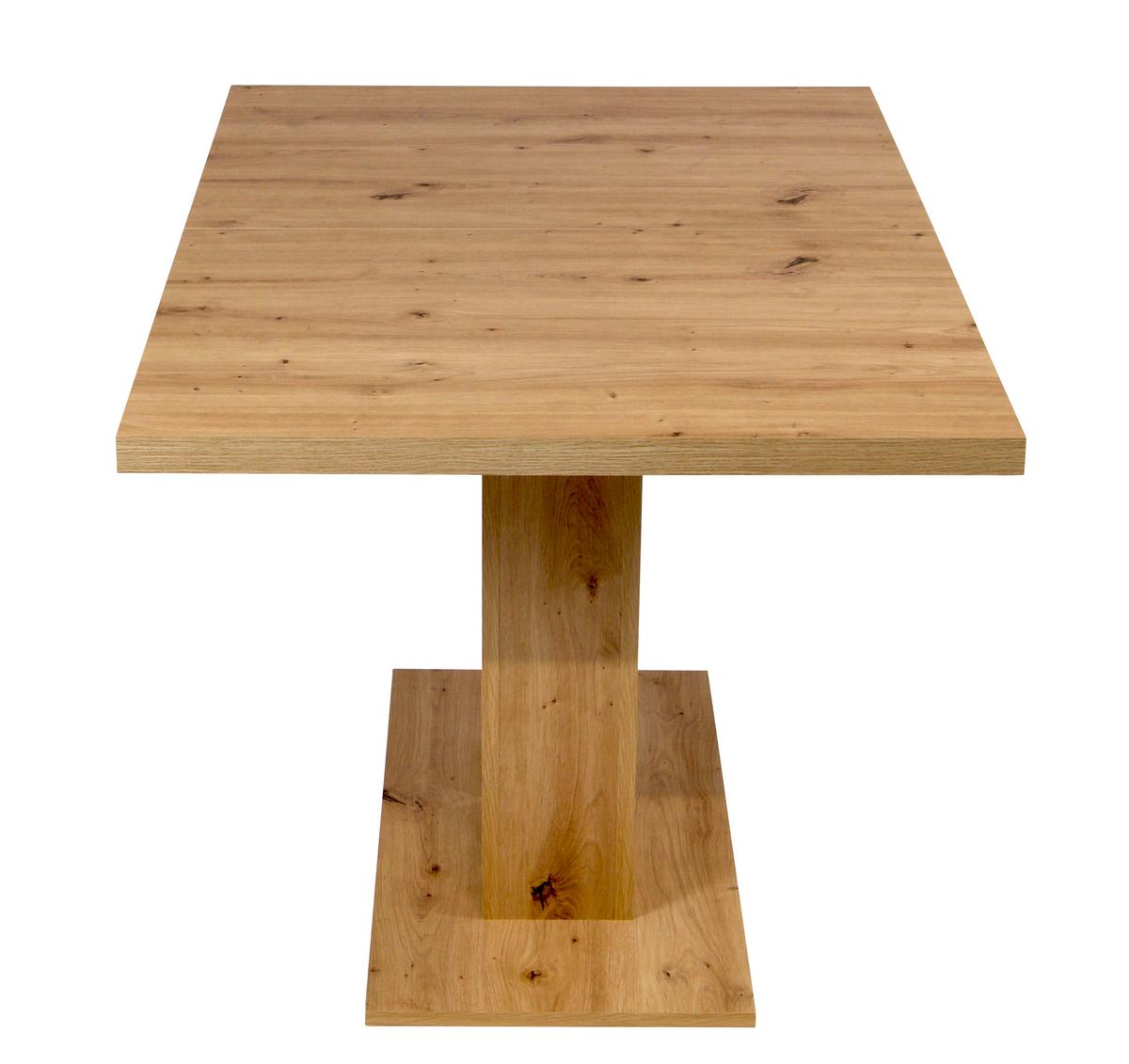 Esstisch Verona Eiche Artisan L: 120 Cm - Eiche Artisan, KONVENTIONELL, Holzwerkstoff (120/80/76cm) - MID.YOU