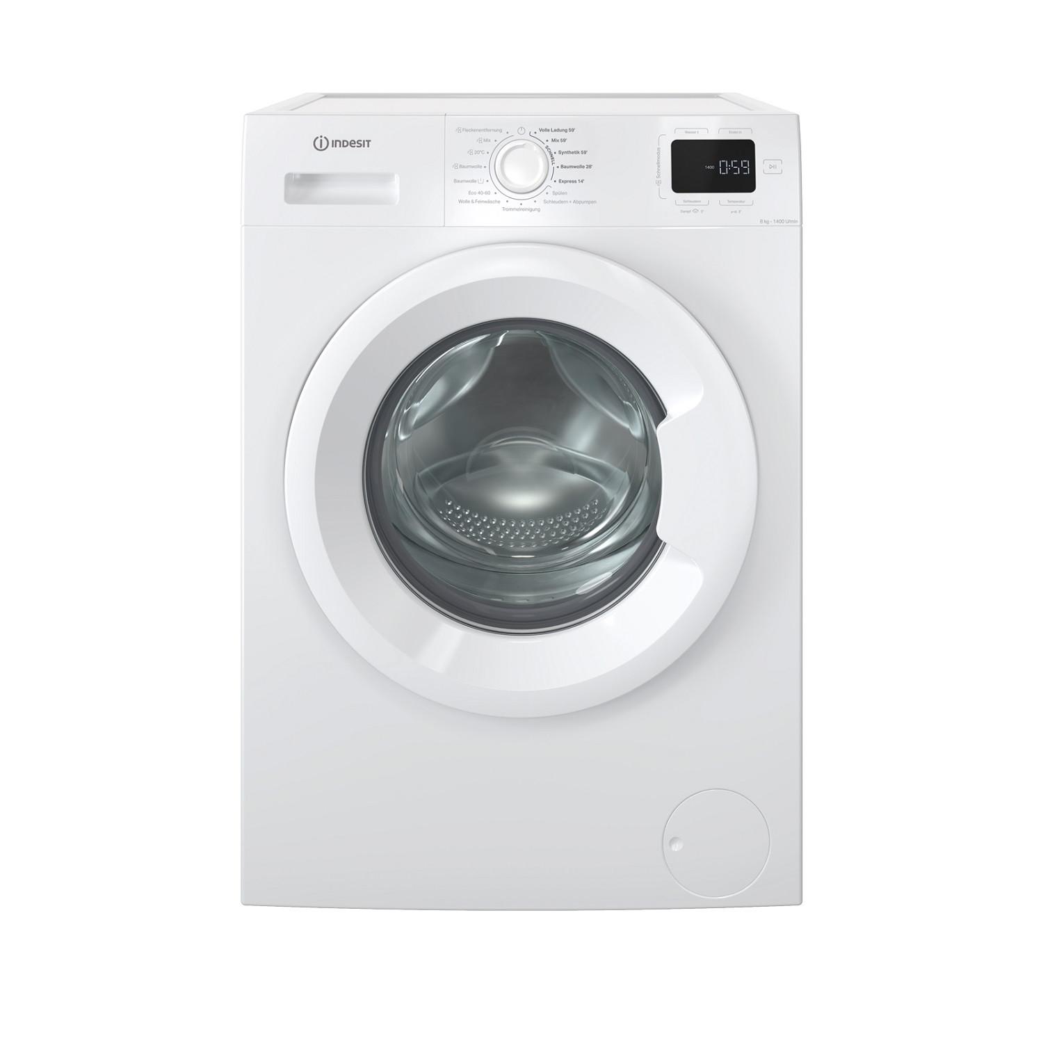Waschmaschine IM 864 mY TIME AT, Füllmenge ca. 8 kg, EEKL:A - Weiß, Basics (60/84,5/49,6cm) - Indesit