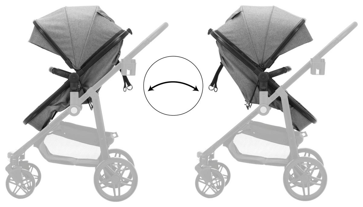 Fillikid Kinderwagen-Sonnenschutzhülle »Sonnenschutz Deluxe, grau