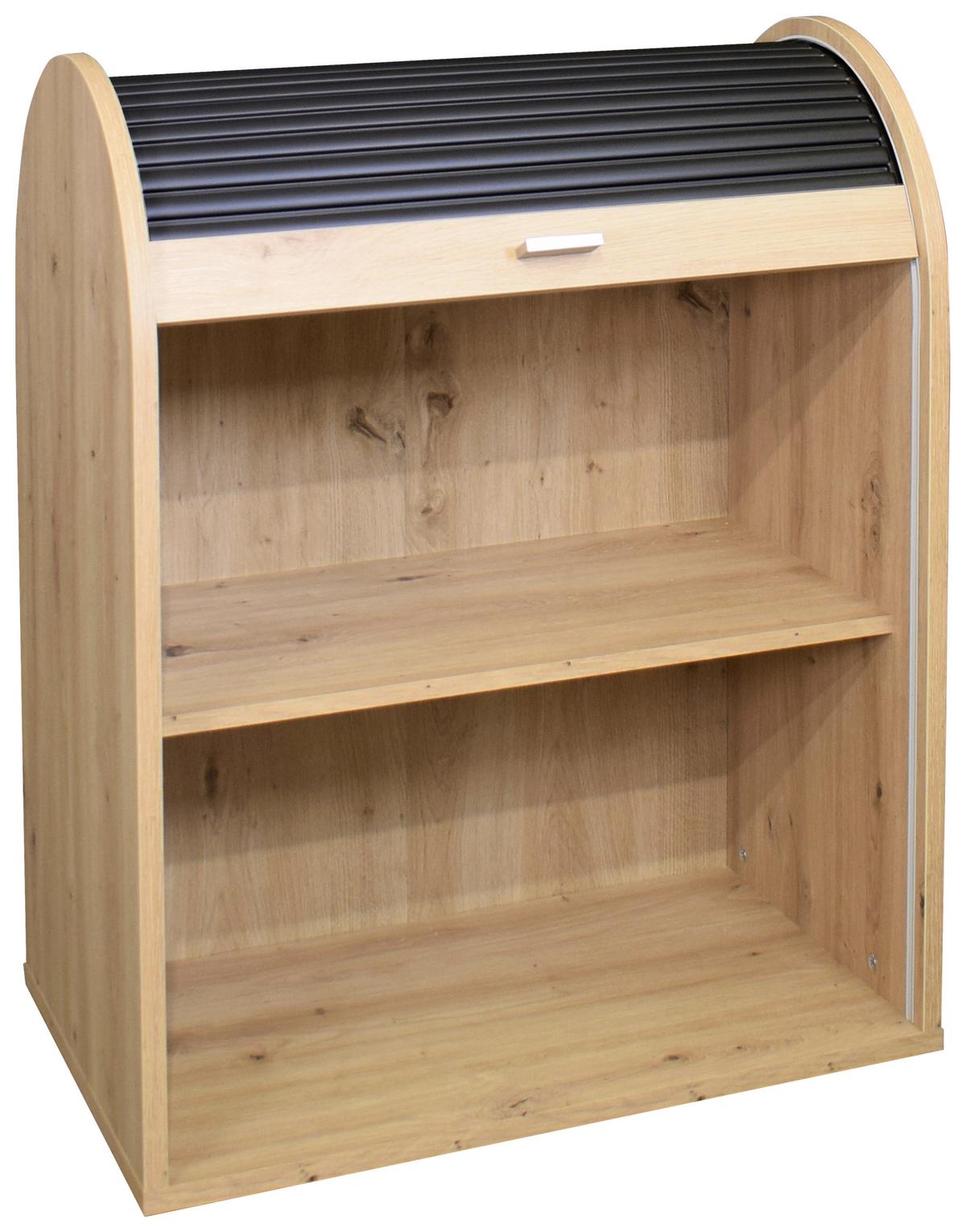 Aktenschrank Eichef./graphitfarben B: 69 Cm - Eichefarben/Graphitfarben, MODERN, Holzwerkstoff (69/85/44cm) - Livetastic