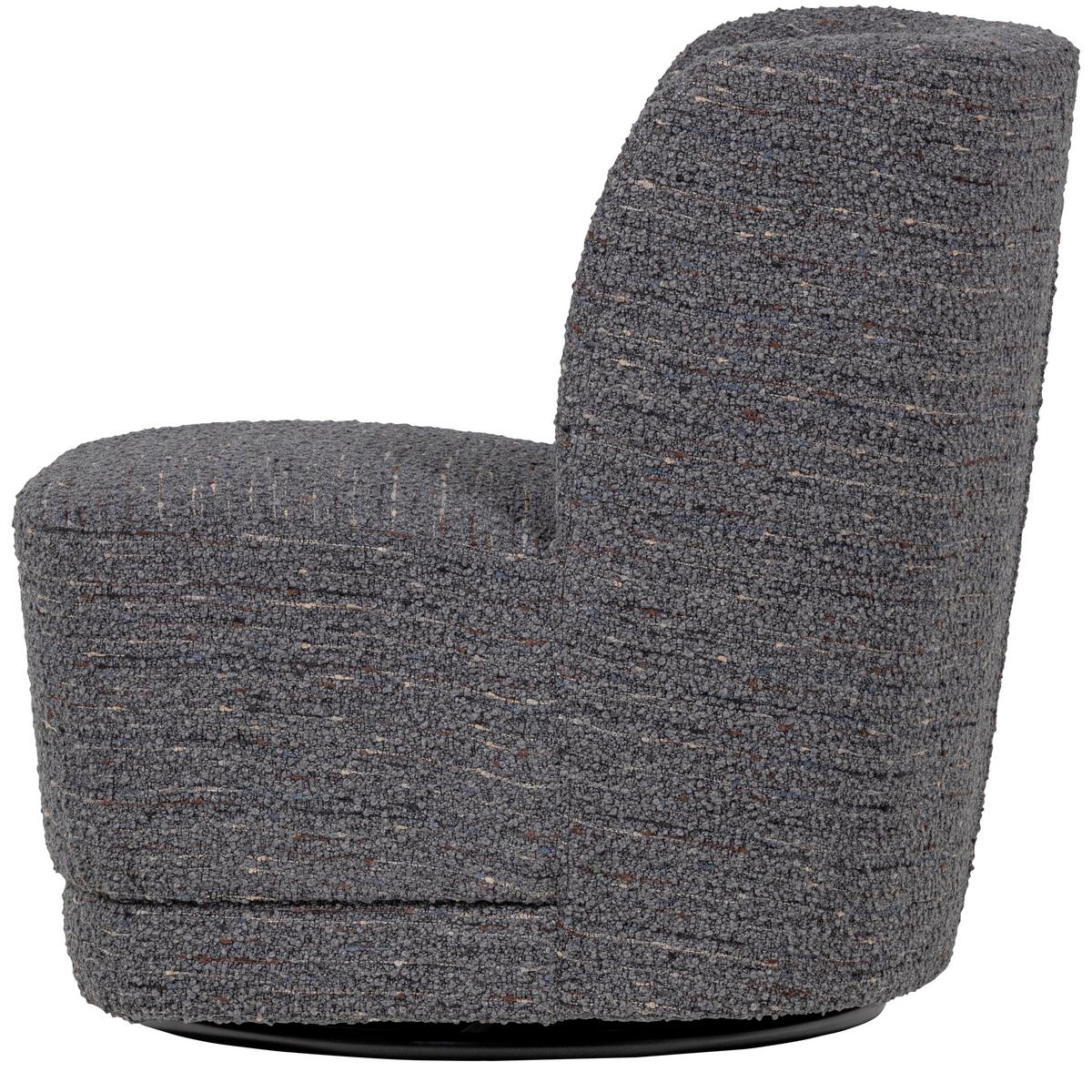 SESSEL Atty Grau B: 74cm - Schwarz/Grau, MODERN, Textil (74/75/65cm) - Livetastic