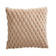 Fellkissen Levi - Taupe, MODERN, Textil (45/45cm) - Luca Bessoni