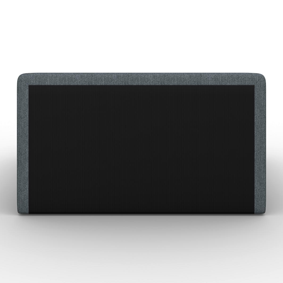 Boxspringová posteľ MARCO 180x200, sivomodrá - čierna/sivomodrá, Modern, drevo/textil (180/200cm) - Bessagi Home