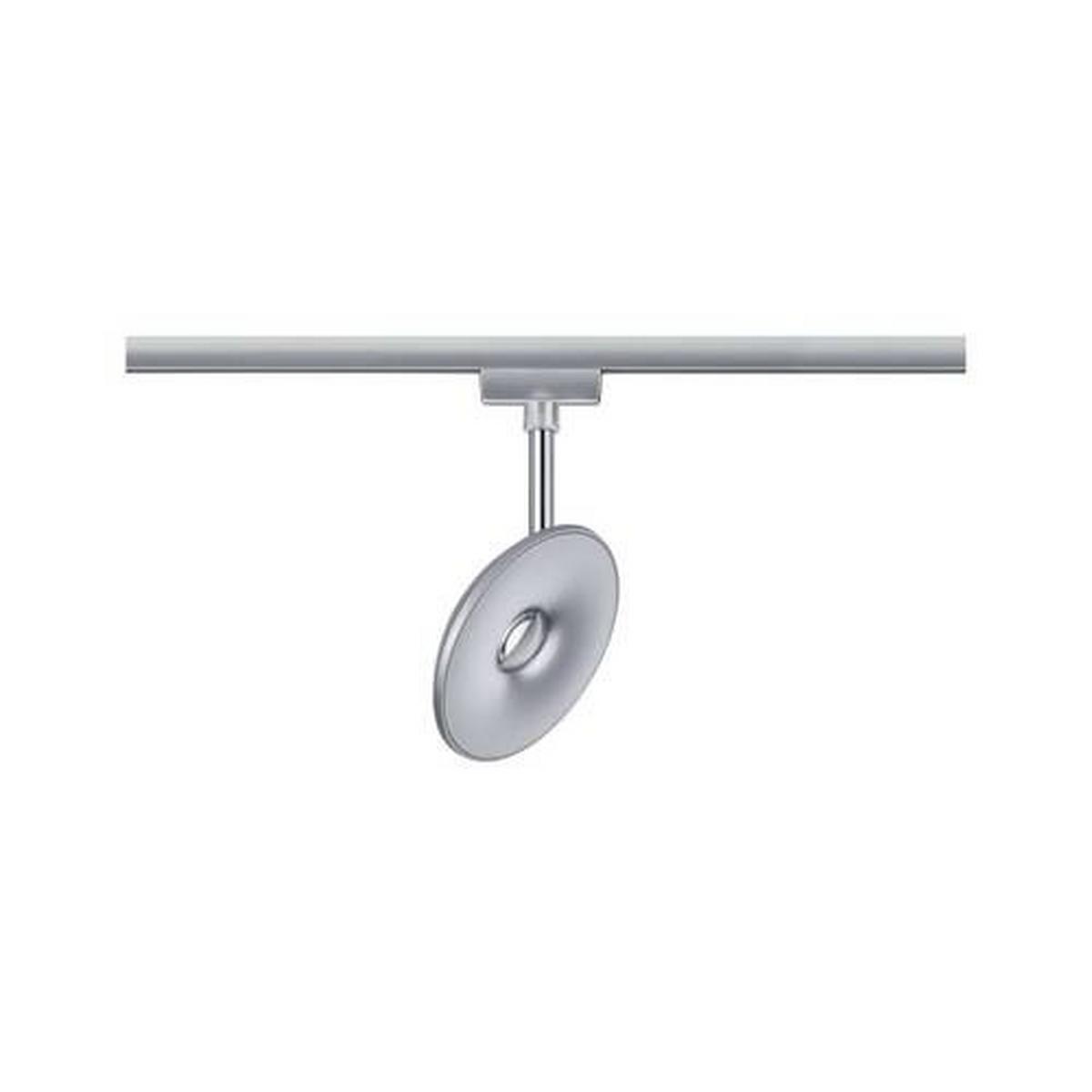 Schienensystem Schienenspot 96936 In Chromfarben, dimmbar - Chromfarben, Basics, Kunststoff (11,98/18,3/3,2cm) - Paulmann