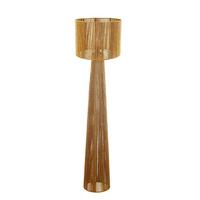 Stehleuchte Zitr - Braun, MODERN, Papier/Metall (35/140cm)