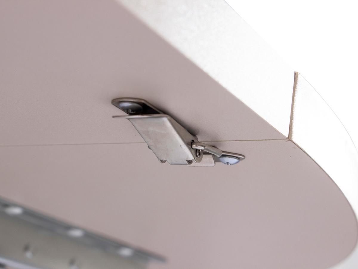 Esstisch Bozan AZ Kaschmir L: 110-150 cm - Kaschmir, MODERN, Holzwerkstoff/Metall (110/150/110/76cm) - Livetastic