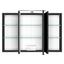 Spiegelschrank Arezzo B: 100 cm Eiche Dekor - Graphitfarben/Silbereichenfarben, Basics, Glas/Holzwerkstoff (100/64/20cm) - Livetastic Spiegelschrank Arezzo B: 100 cm Eiche Dekor - Graphitfarben/Silbereichenfarben, Basics, Glas/Holzwerkstoff (100/64/20cm) - Livetastic