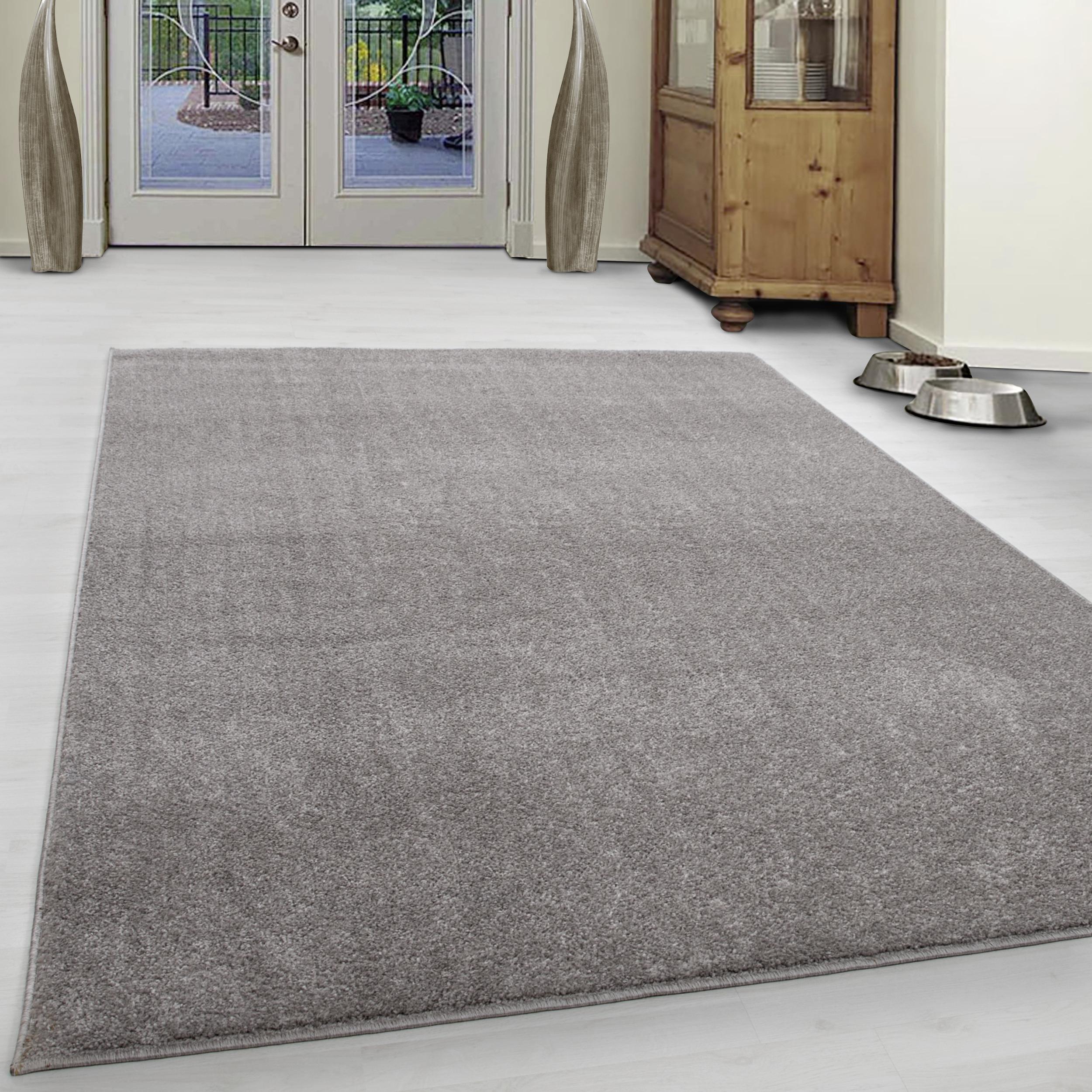 Hochflor Teppich Beige Ata 120x170 Cm - Beige, Design, Textil (120/170cm) - Novel