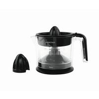 ZITRONENPRESSE 25W, 0,7 Liter - Transparent/Schwarz, Basics, Kunststoff (16/23,5/19,5cm) - GOURMETMAXX