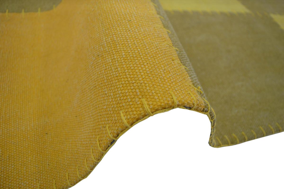 Flachwebeteppich, 120x170 Cm Lyrical 110 Multi/gelb 120x170 - Gelb/Multicolor, Basics, Textil (120/170cm) - Novel