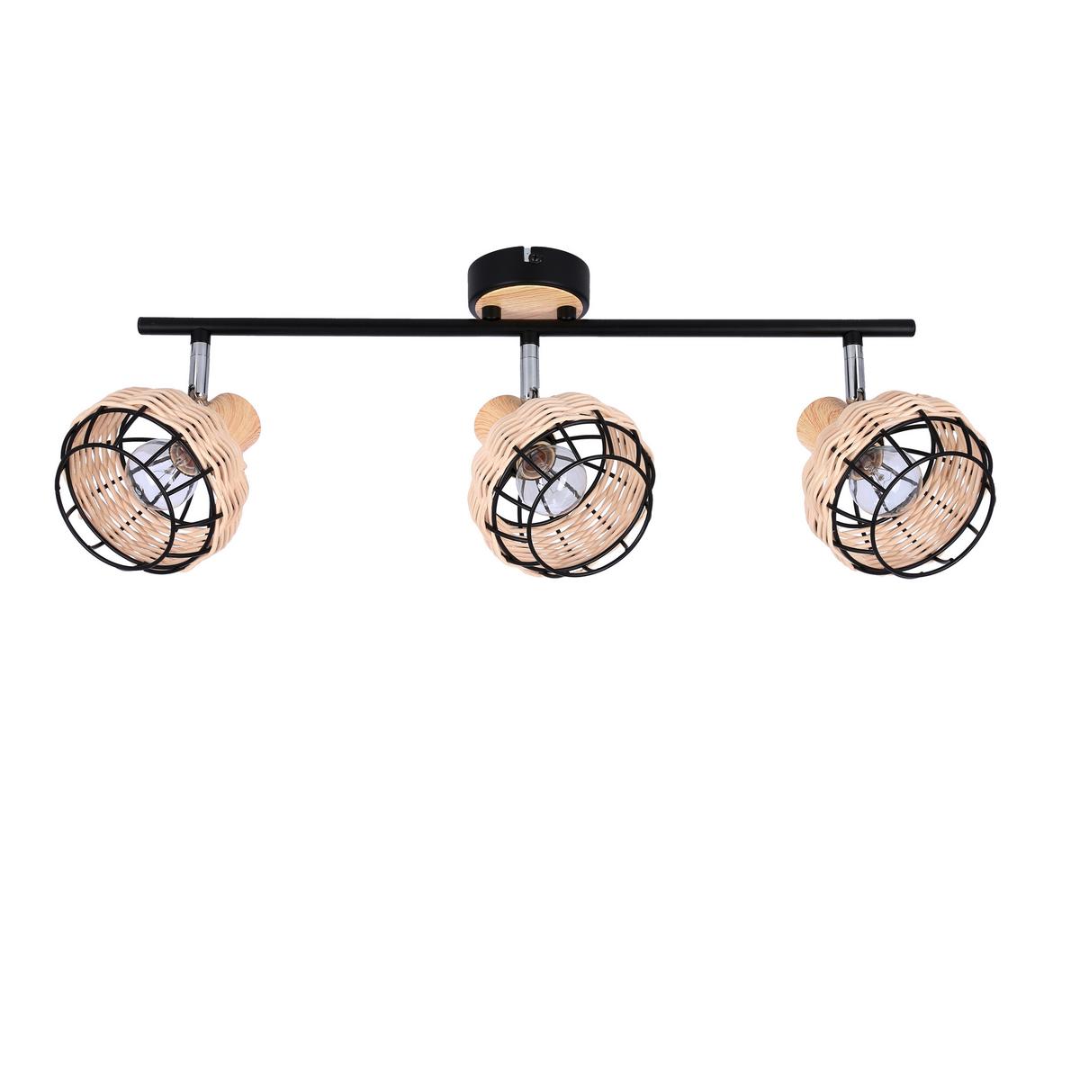 Strahler 93-12227 Tajga - Schwarz, Natur, Holz/Metall (64/12/18cm)
