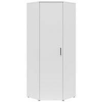 Eckschrank Multi Weiß 71,5 X 195 X 40 cm - Weiß, MODERN, Holzwerkstoff (101/195/79cm)