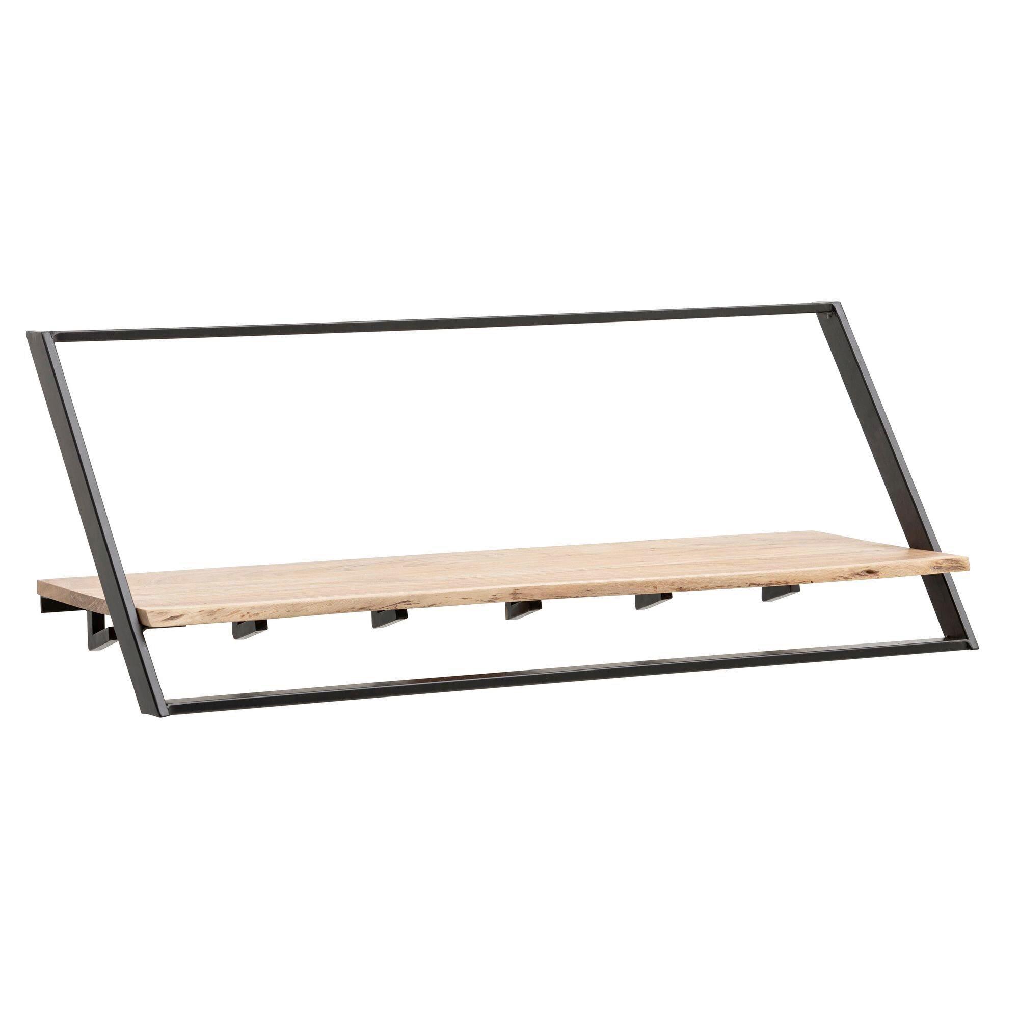 GARDEROBE Akaziefarben B: 100cm - Akaziefarben, Design, Holz (100/40/32,5cm) - Livetastic