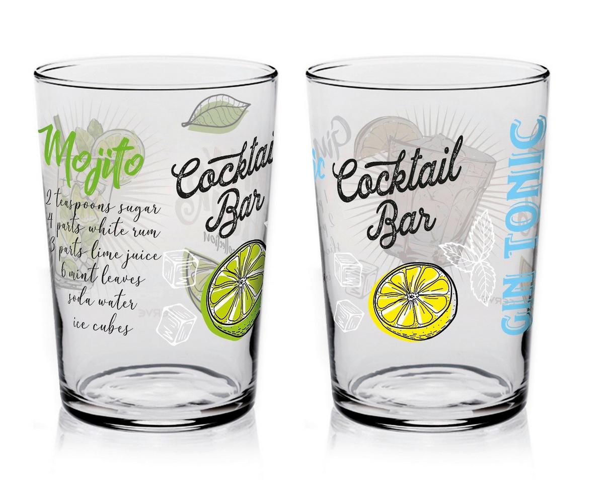 Cocktailglas Mary Ca. 510 Ml - Transparent/Hellblau, ROMANTIK / LANDHAUS, Glas (8,8/12cm) - James Wood