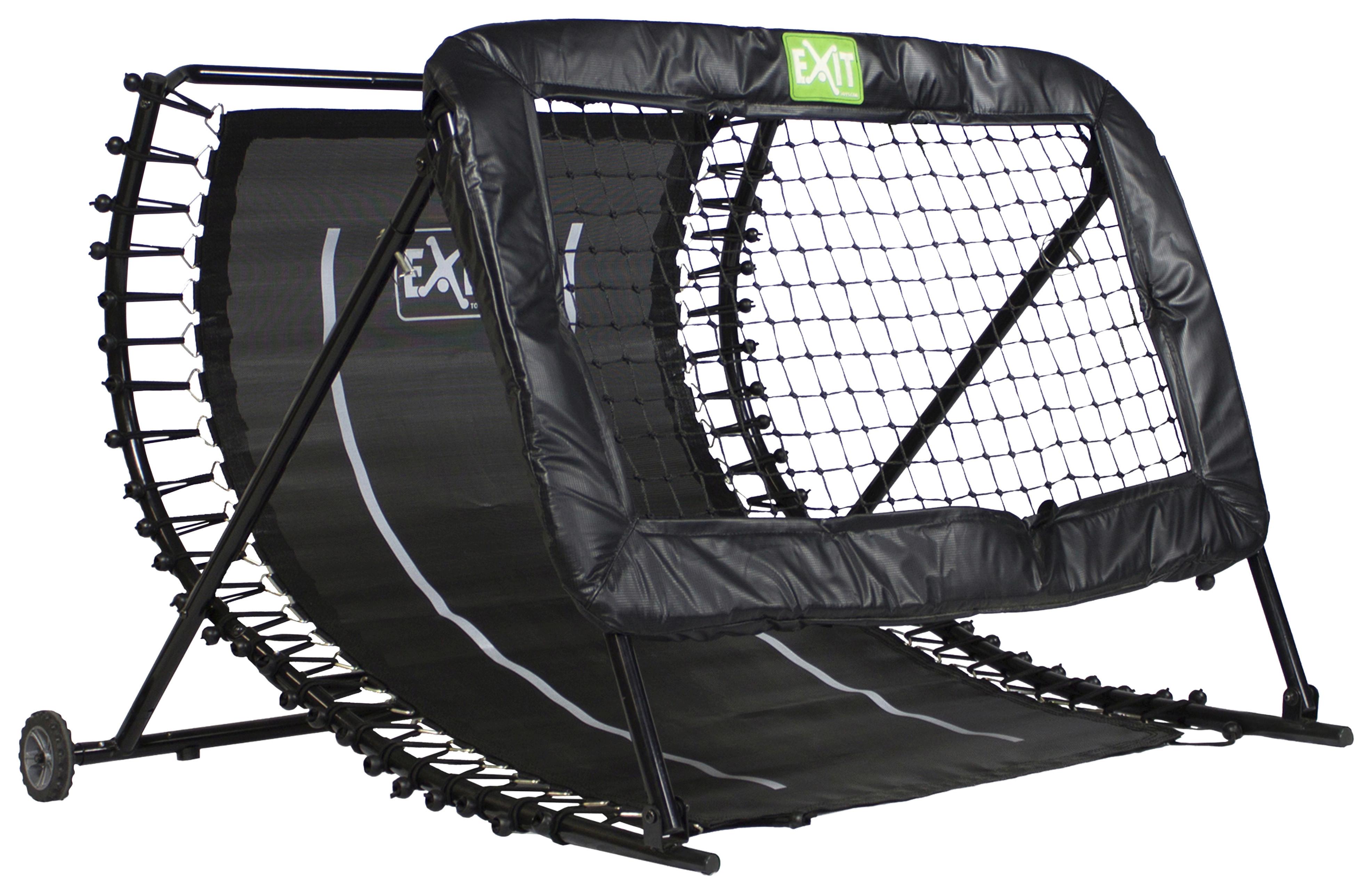 Multi-Fitnessgerät Exit Kickback 124x90x105 cm - Schwarz, KONVENTIONELL, Metall (124/90/105cm) - EXIT Toys