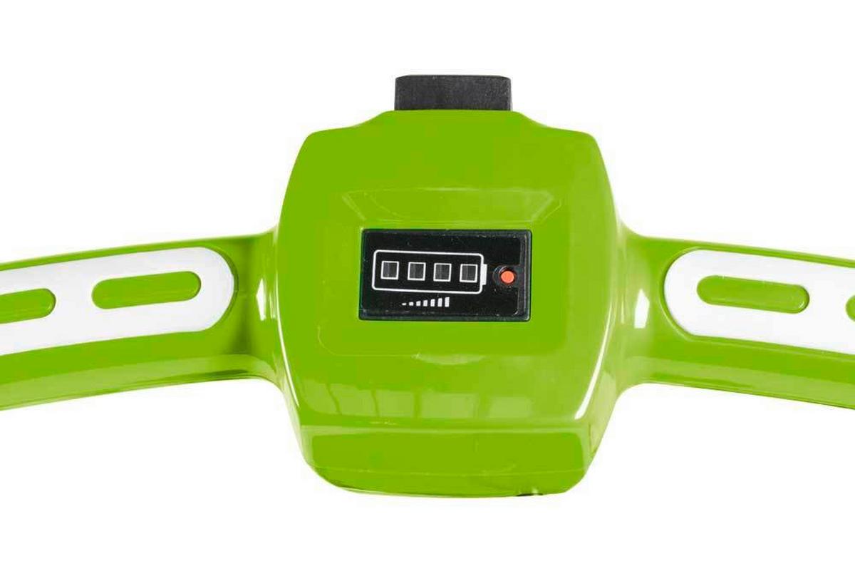 Akku Rasenmäher 37 cm Schnittbreite - Grün, Basics, Kunststoff/Metall (43/76,5/49cm) - Zipper