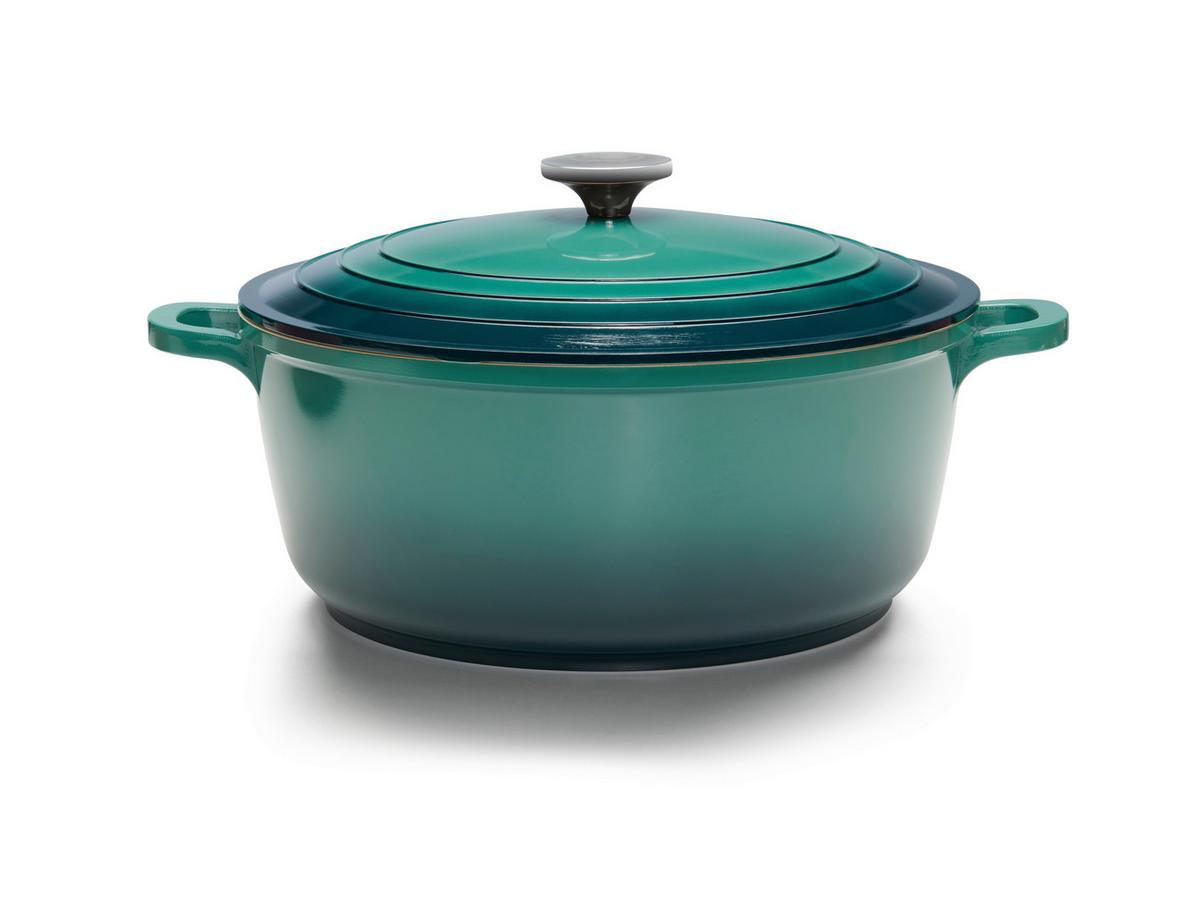 kastrol ELISA - L - zelená, Konvenční, kov (28/12cm) - Modern Living